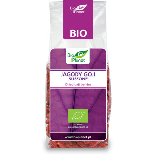 Jagody Goji Suszone BIO 100g | BIO PLANET - Ekochatka