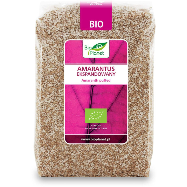 Amarantus Ekspandowany BIO 150g | BIO PLANET - Ekochatka