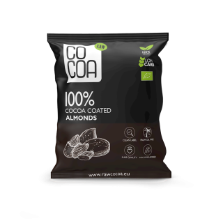 Migdały w Kakao bez Dodatku Cukrów BIO 70g | COCOA - Ekochatka