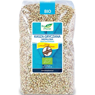 Kasza Gryczana Niepalona Bezglutenowa BIO 1kg | BIO PLANET - Ekochatka