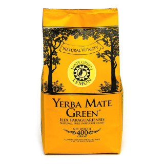 Yerba Mate Green Lemon 400g | YERBA MATE GREEN - Ekochatka