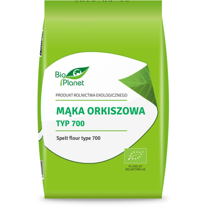 Mąka Orkiszowa Chlebowa Typ 700 BIO 1kg | BIO PLANET - Ekochatka