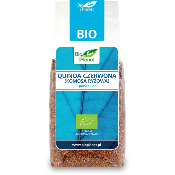 Quinoa Czerwona (Komosa Ryżowa) BIO 250g | BIO PLANET - Ekochatka