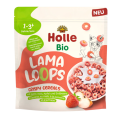 Kółka Zbożowe Jabłkowo - Truskawkowa Lama bez Dodatku Cukrów od 1 Roku BIO 125 g - Holle