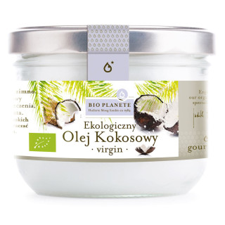 Olej Kokosowy Virgin BIO 400ml | BIO PLANETE - Ekochatka