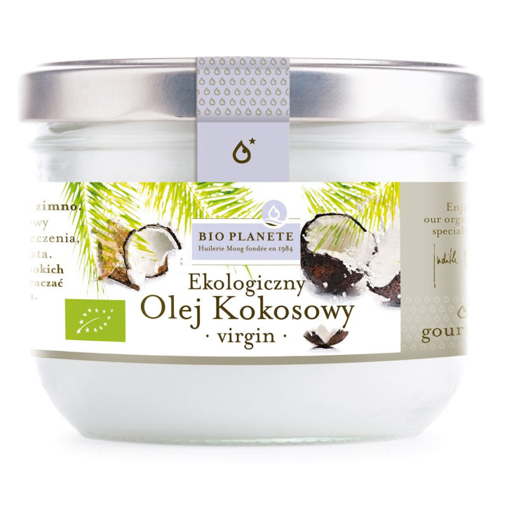 Olej Kokosowy Virgin BIO 400ml | BIO PLANETE - Ekochatka