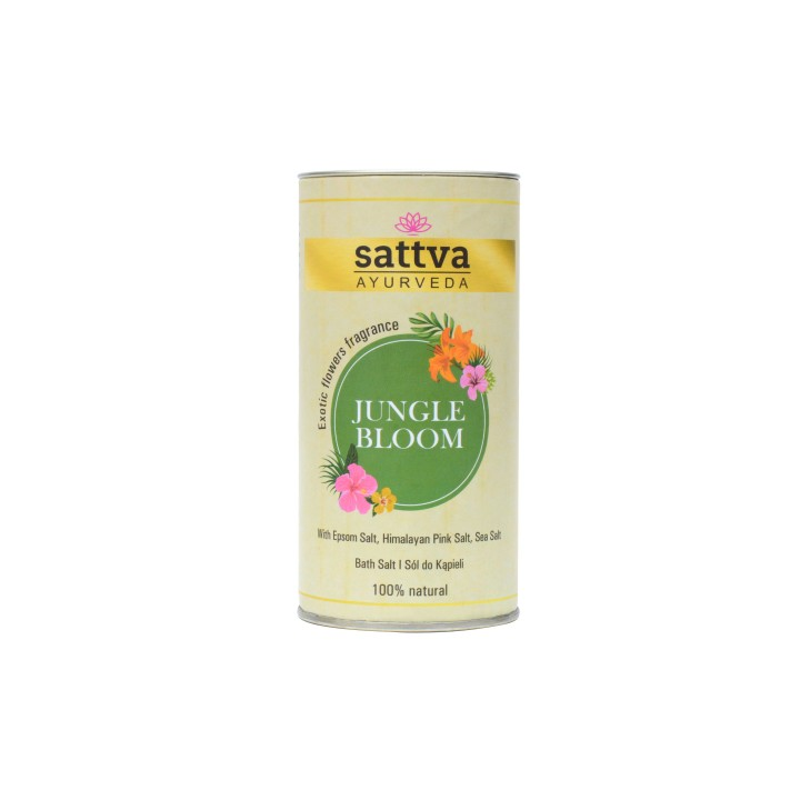 Sól do Kąpieli Jungle Bloom 300g | SATTVA - Ekochatka