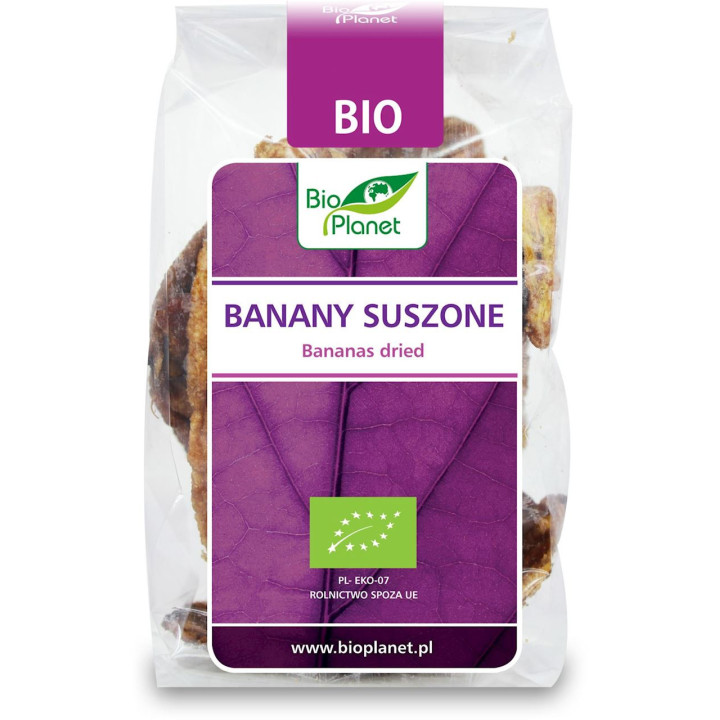Banany Suszone BIO 150g | BIO PLANET - Ekochatka