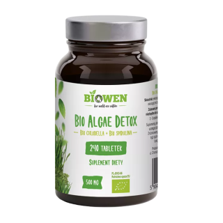 Algi Detox BIO 240 Tabletek | BIOWEN - Ekochatka