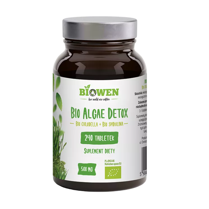 Algi Detox BIO 240 Tabletek | BIOWEN - Ekochatka