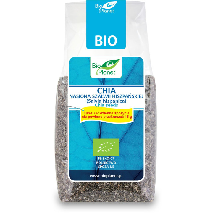 Chia Nasiona BIO 200g | BIO PLANET - Ekochatka
