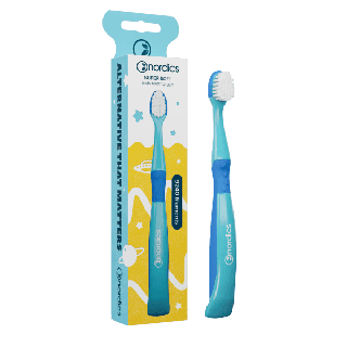 Szczoteczka do Zębów dla Dzieci 9240 Super Miękka Niebieska Syrenka | NORDICS - Ekochatka