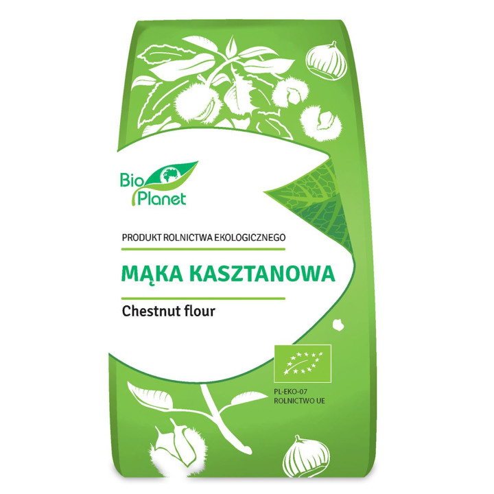 Mąka Kasztanowa Bezglutenowa BIO 250g | BIO PLANET - Ekochatka