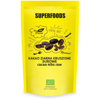 Kakao Ziarna Kruszone Surowe BIO 250g | BIO PLANET - Ekochatka