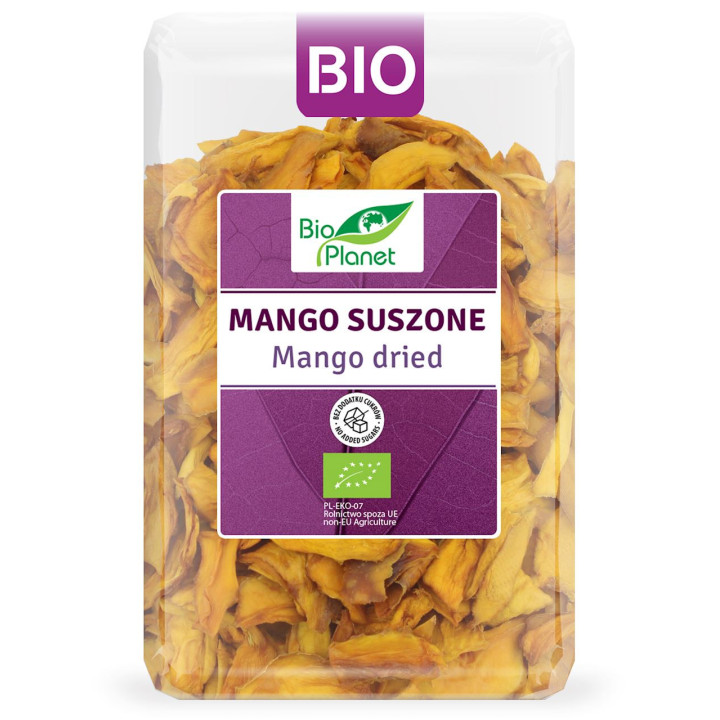 Mango Suszone BIO 800g | BIO PLANET - Ekochatka