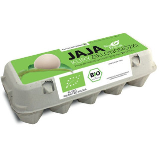 Jaja Kury Zielononóżki M BIO (10szt.) | JAJA - Ekochatka