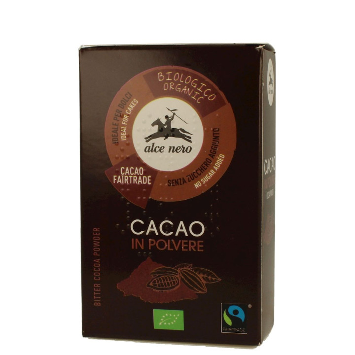 Kakao w Proszku Fair Trade BIO 75g | ALCE NERO - Ekochatka