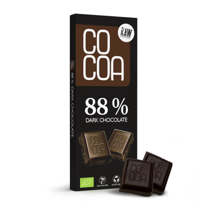 Czekolada Gorzka 88 % BIO 40g | COCOA - Ekochatka
