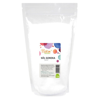 Sól Gorzka Epsom (Kąpielowa) 1kg | BATOM - Ekochatka