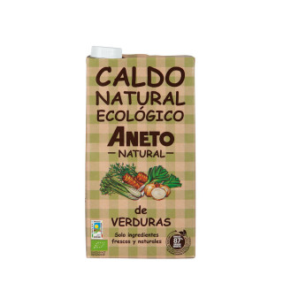 Bulion Warzywny w Płynie Bezglutenowy BIO 1l | ANETO - Ekochatka