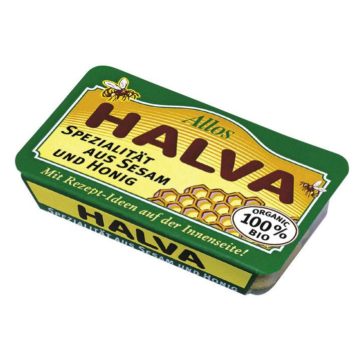 Chałwa Miodowa BIO 75g | ALLOS - Ekochatka