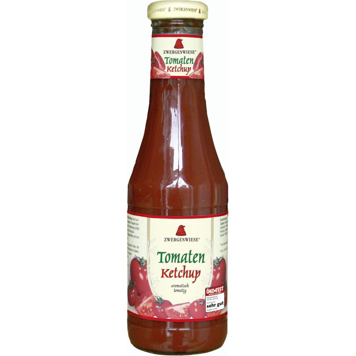 Ketchup Bezglutenowy BIO 500ml | ZWERGENWIESE - Ekochatka
