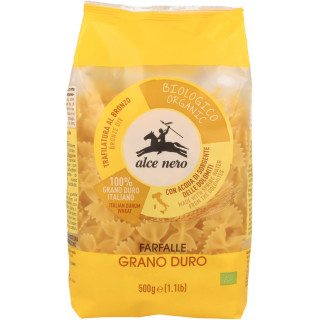 Makaron (Semolinowy) Farfalle BIO 500g | ALCE NERO - Ekochatka