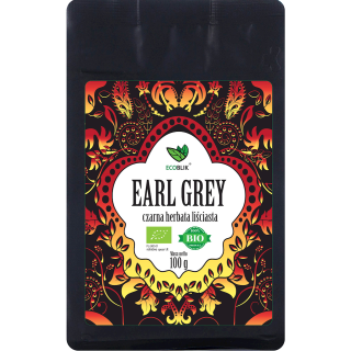 Herbata Czarna Liściasta Earl Grey BIO 100g | ECOBLIK - Ekochatka