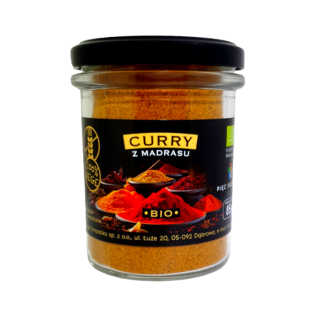 Curry z Madrasu Bezglutenowe BIO 85g | PIĘĆ PRZEMIAN - Ekochatka