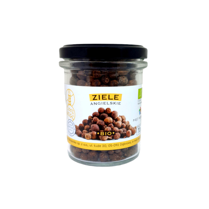 Ziele Angielskie Bezglutenowe BIO 70g | PIĘĆ PRZEMIAN - Ekochatka