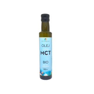 Olej Kokosowy MCT Keto Bezglutenowy BIO 250ml | PIĘĆ PRZEMIAN - Ekochatka