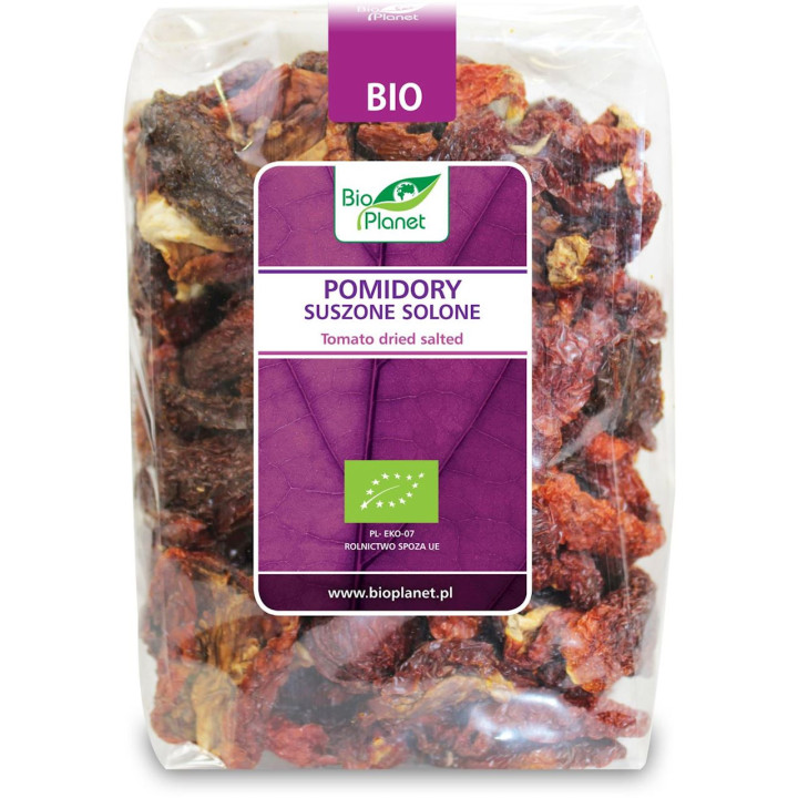 Pomidory Suszone Solone BIO 400g | BIO PLANET - Ekochatka