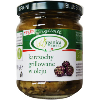 Karczochy Grillowane w Oleju BIO 190g (115g) (Słoik) | BIO ORGANICA ITALIA - Ekochatka