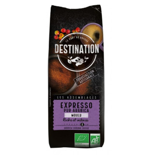 Kawa Mielona Arabica 100 % Expresso BIO 250g | DESTINATION - Ekochatka