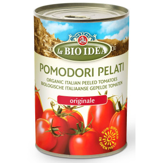 Pomidory Pelati bez Skóry BIO 400g (240g) | LA BIO IDEA - Ekochatka