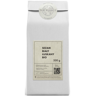 Sezam Biały Łuskany BIO 500g | THE PLANET - Ekochatka