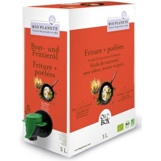 Olej Słonecznikowy do Gotowania i Smażenia BIO 3l | BIO PLANETE - Ekochatka