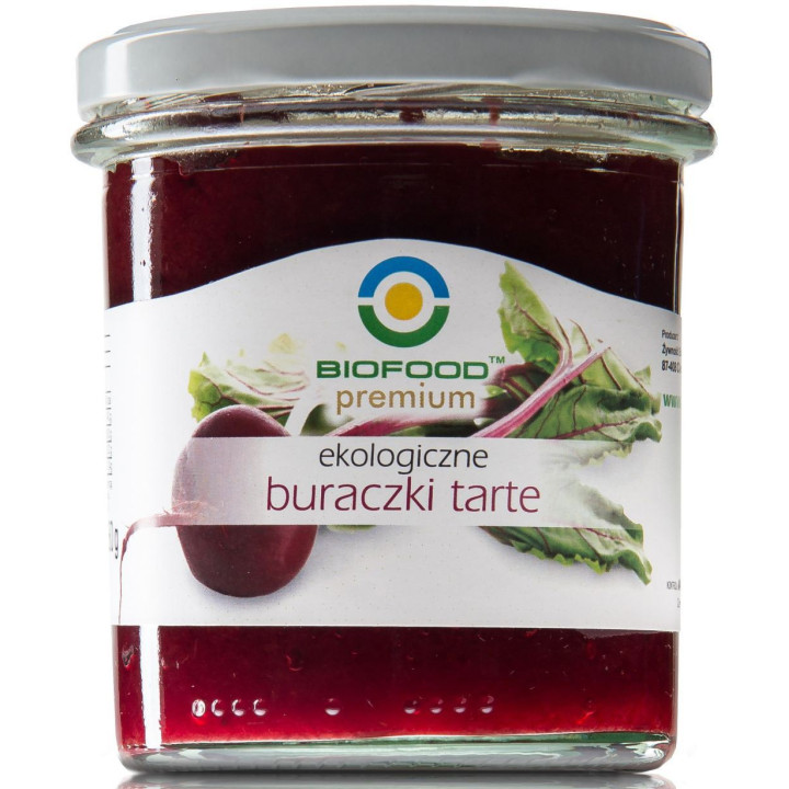 Buraczki Tarte Bezglutenowe BIO 280g | BIOFOOD - Ekochatka