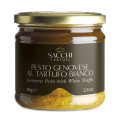 Pesto Genovese z Truflą Białą 80 g - Sacchi Tartufi