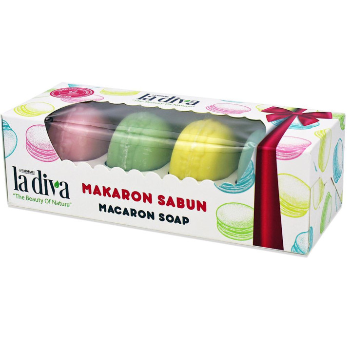 Mydła Makaroniki Owocowe (4x50g) 200g | LA DIVA - Ekochatka