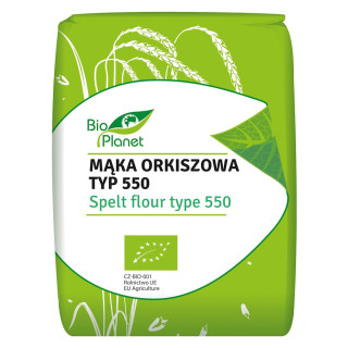 Mąka Orkiszowa Jasna Typ 550 BIO 1kg | BIO PLANET - Ekochatka