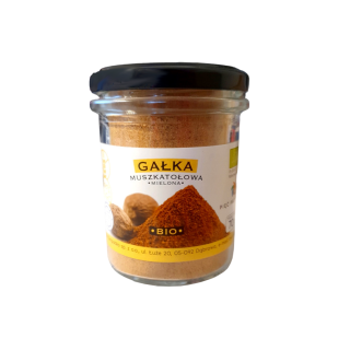 Gałka Muszkatołowa Mielona Bezglutenowa BIO 70g | PIĘĆ PRZEMIAN - Ekochatka