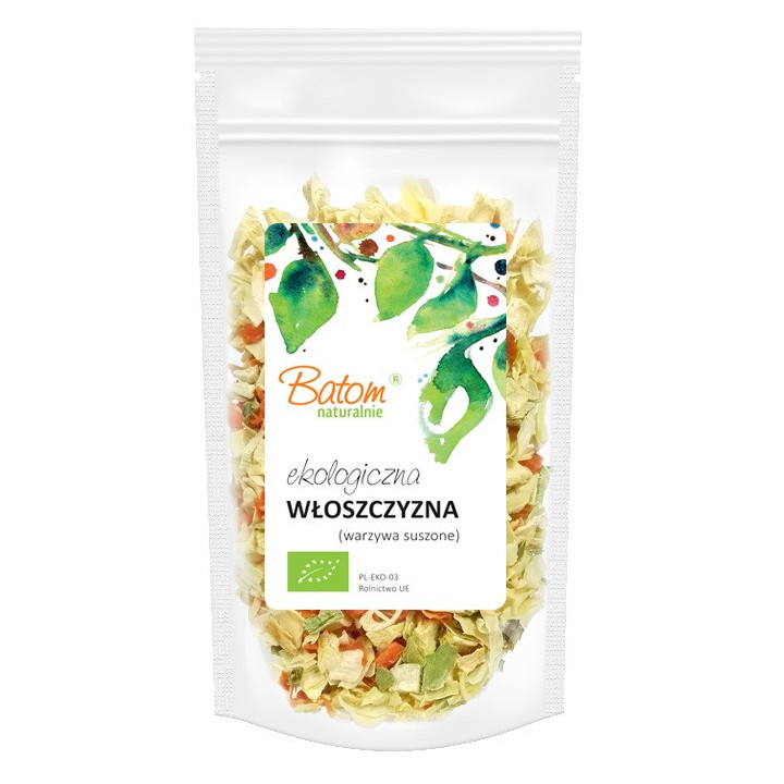Włoszczyzna (Warzywa Suszone) BIO 75g | BATOM - Ekochatka