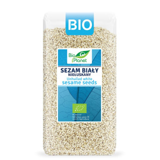 Sezam Biały Niełuskany BIO 400g | BIO PLANET - Ekochatka