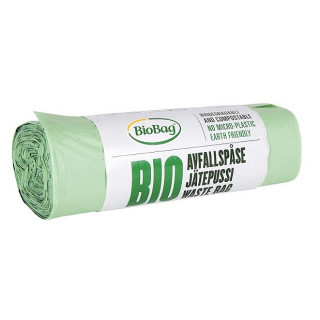 Worki na Odpady BIO i Zmieszane 35l 20szt. (Kompostowalne i Biodegrado | BIOBAG - Ekochatka