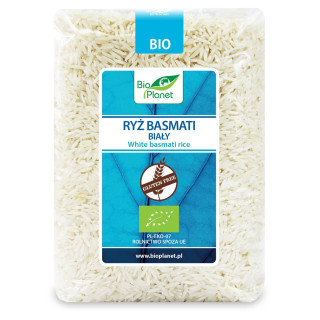 Ryż Basmati Biały Bezglutenowy BIO 1kg | BIO PLANET - Ekochatka