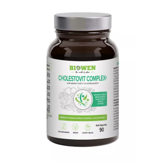 Kapsułki na Prawidłowy Poziom Cholesterolu Cholestovit Complex+ 90szt. | BIOWEN - Ekochatka