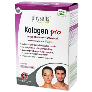 Kolagen Rybi + Kwas Hialuronowy + Witamina C 30 Saszetek | PHYSALIS - Ekochatka