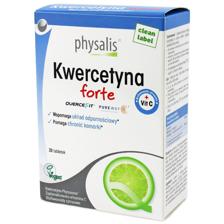 Kwercetyna Forte 30 Tabletek | PHYSALIS - Ekochatka