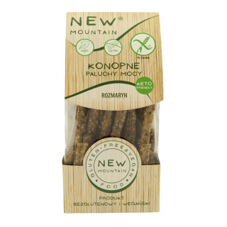 Paluchy Mocy Konopne z Rozmarynem Bezglutenowe 200g | NEW MOUNTAIN - Ekochatka